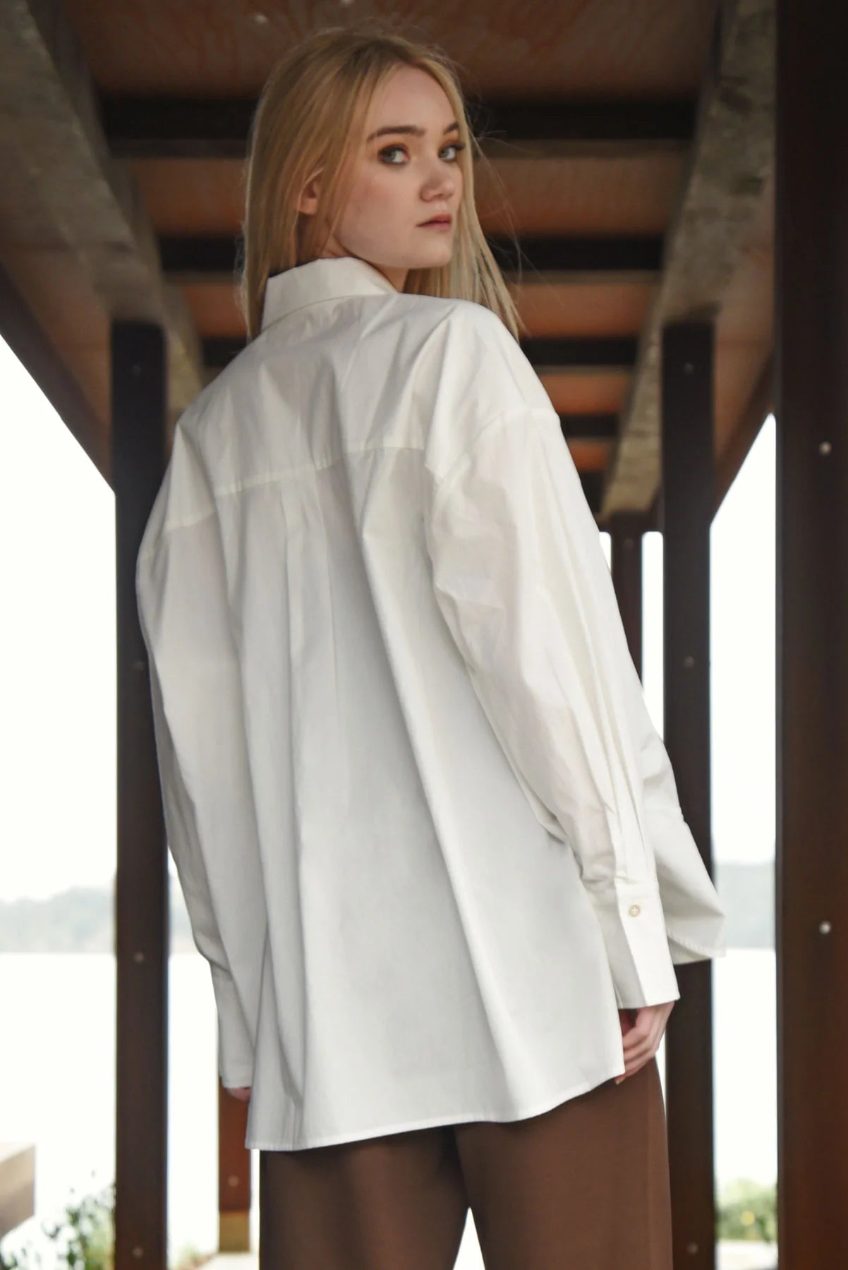 CURATE NEW CHAPTER SHIRT - WHITE - THE VOGUE STORE
