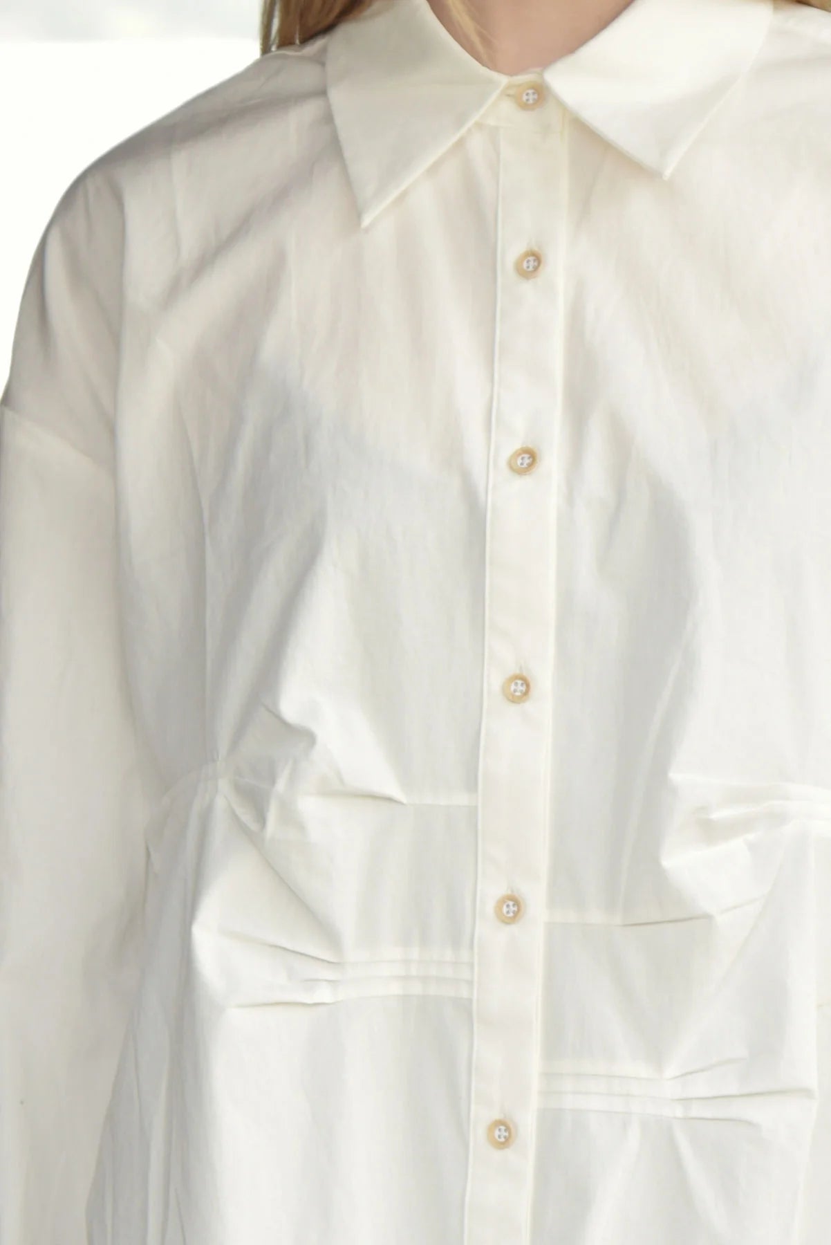 CURATE NEW CHAPTER SHIRT - WHITE - THE VOGUE STORE