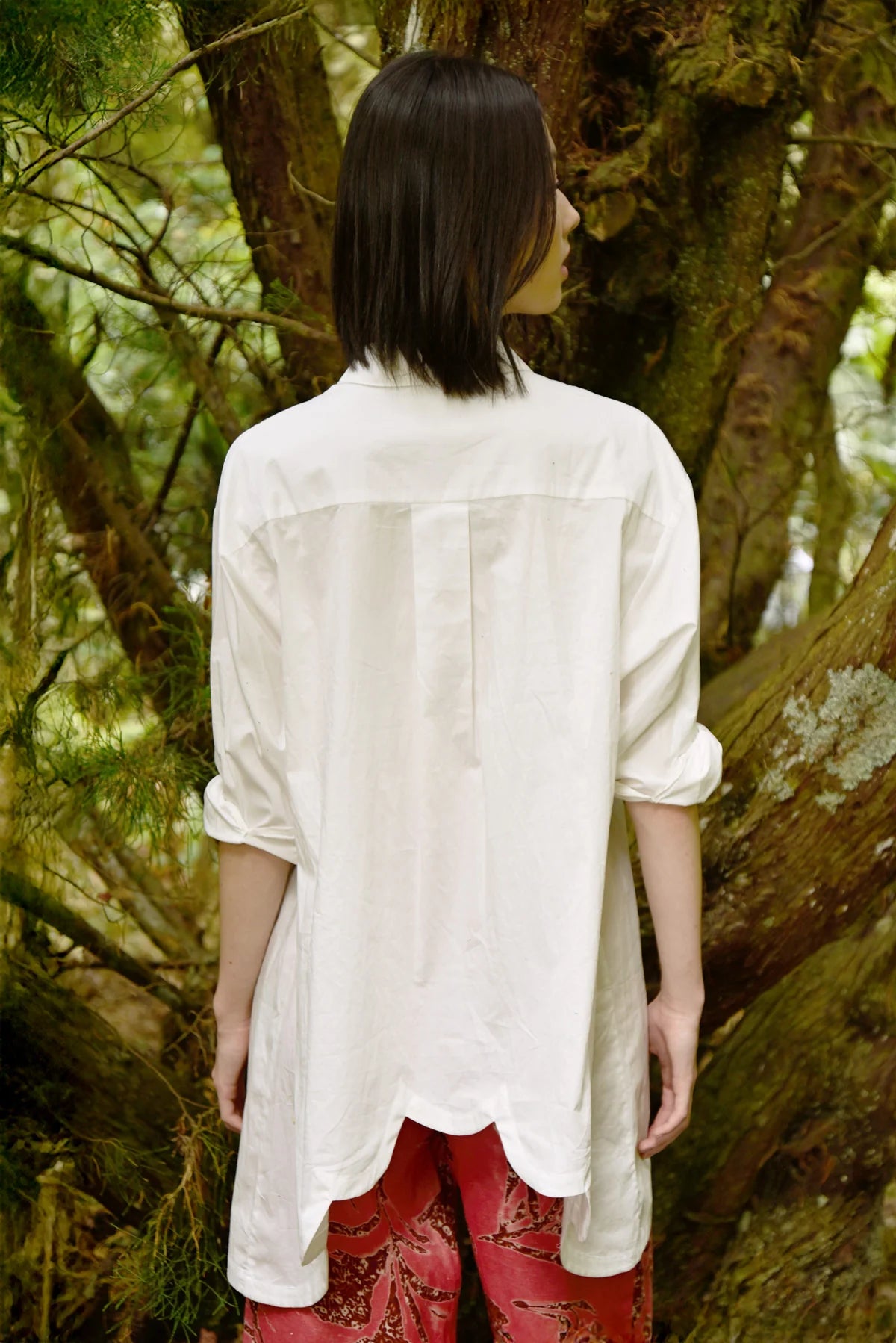 CURATE SHIRT WARRANT SHIRT - WHITE - THE VOGUE STORE