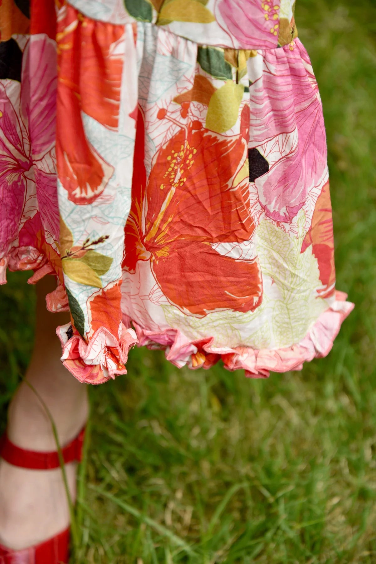 CURATE ICON STATUS DRESS - PINK FLORAL - THE VOGUE STORE