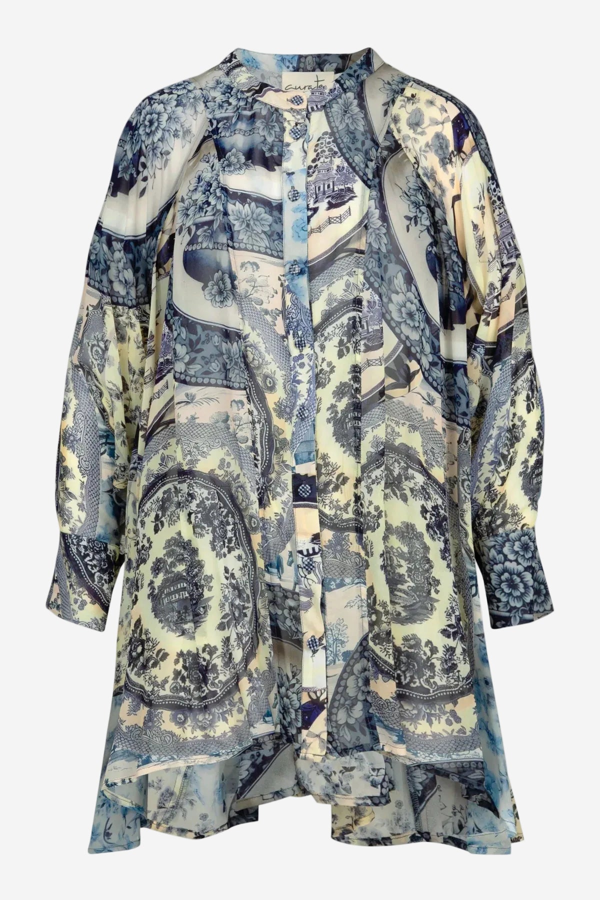 CURATE BEST IN SHOW SHIRT - BLUE PLATE - THE VOGUE STORE