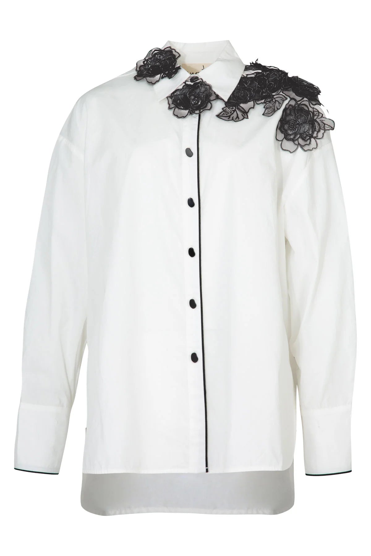 CURATE BEST BUDS SHIRT - WHITE - THE VOGUE STORE