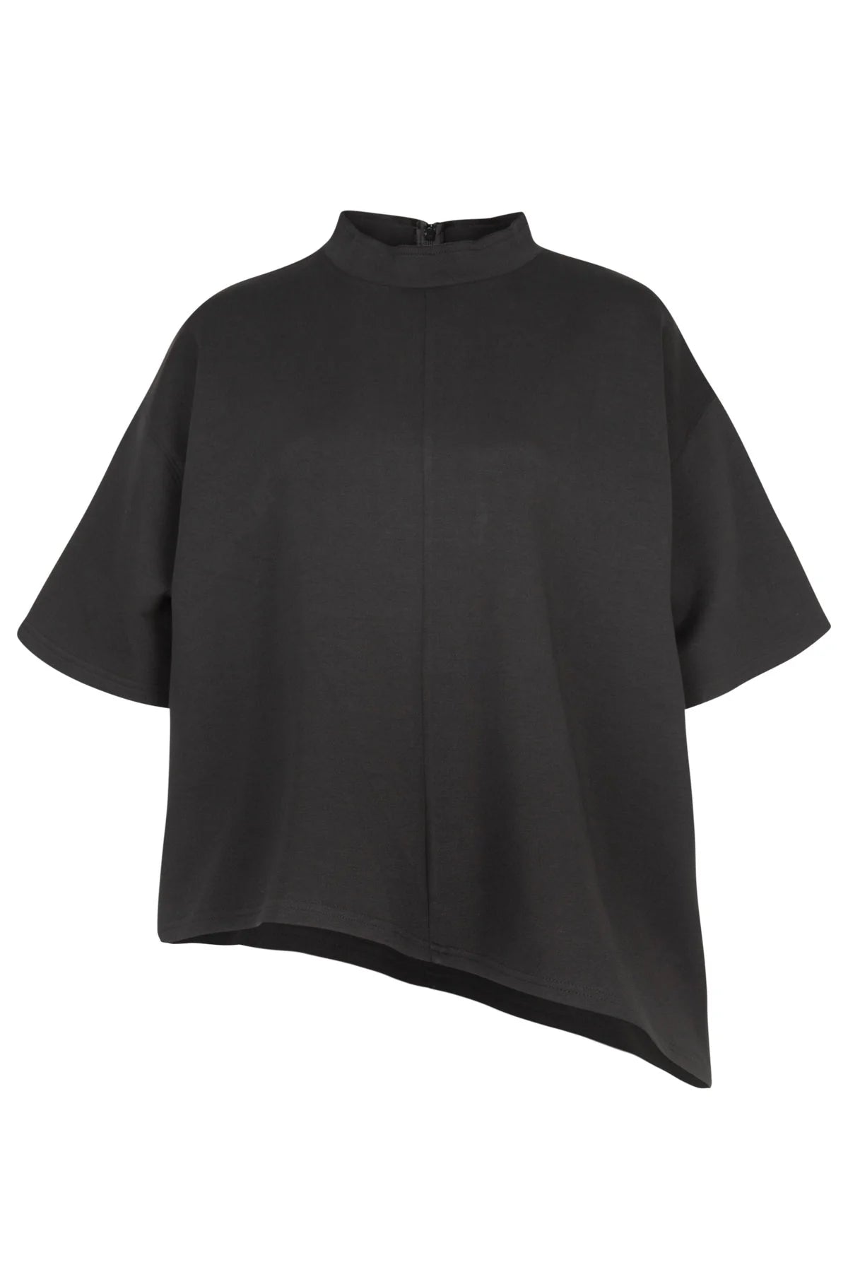 CURATE LOUNGE EFFECT TOP - BLACK - THE VOGUE STORE