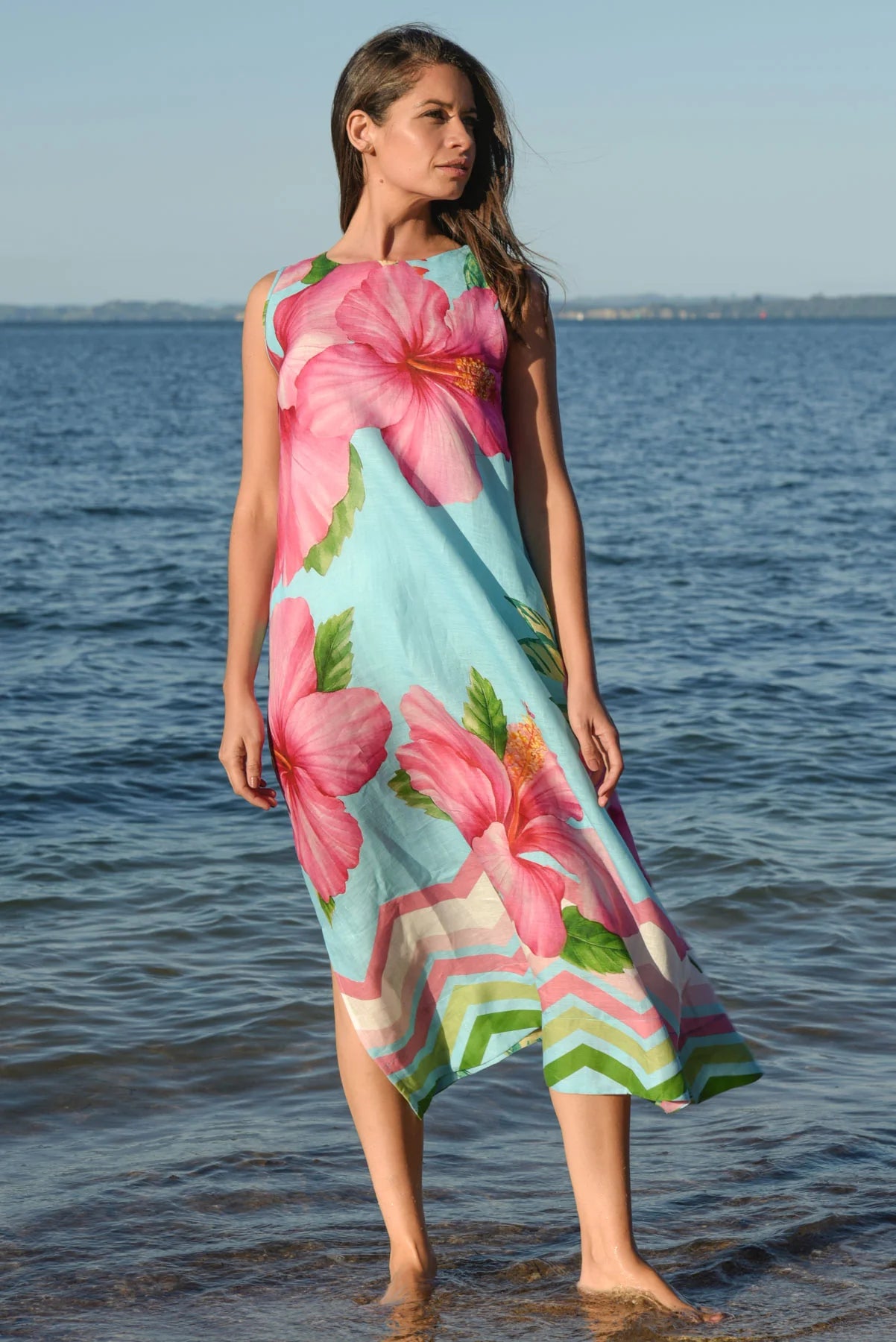 CURATE STAR APPEAL DRESS - BLUE - THE VOGUE STORE