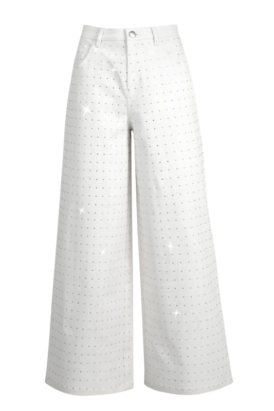 CURATE SPARKLE CAKE JEAN - WHITE SPARKLE - THE VOGUE STORE