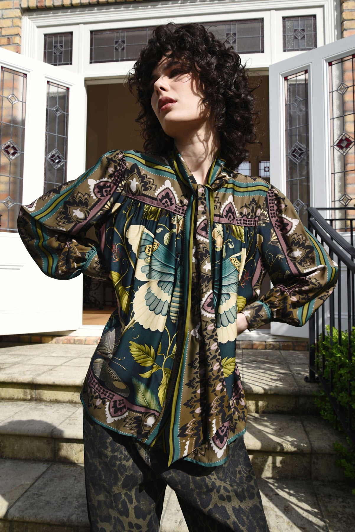 CURATE DULY KNOTTED SHIRT - MOTH - THE VOGUE STORE