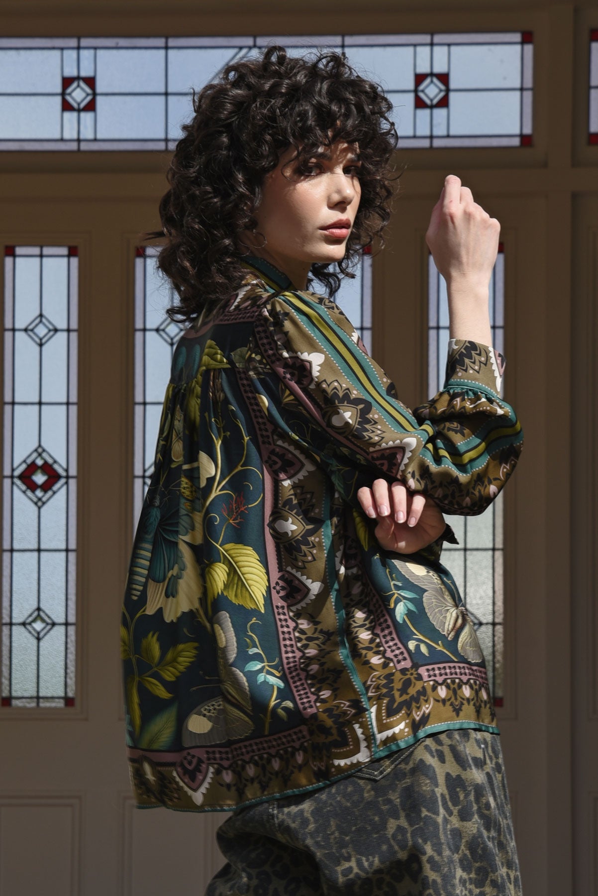 CURATE DULY KNOTTED SHIRT - MOTH - THE VOGUE STORE