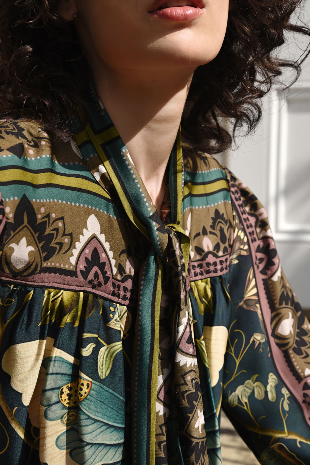 CURATE DULY KNOTTED SHIRT - MOTH - THE VOGUE STORE
