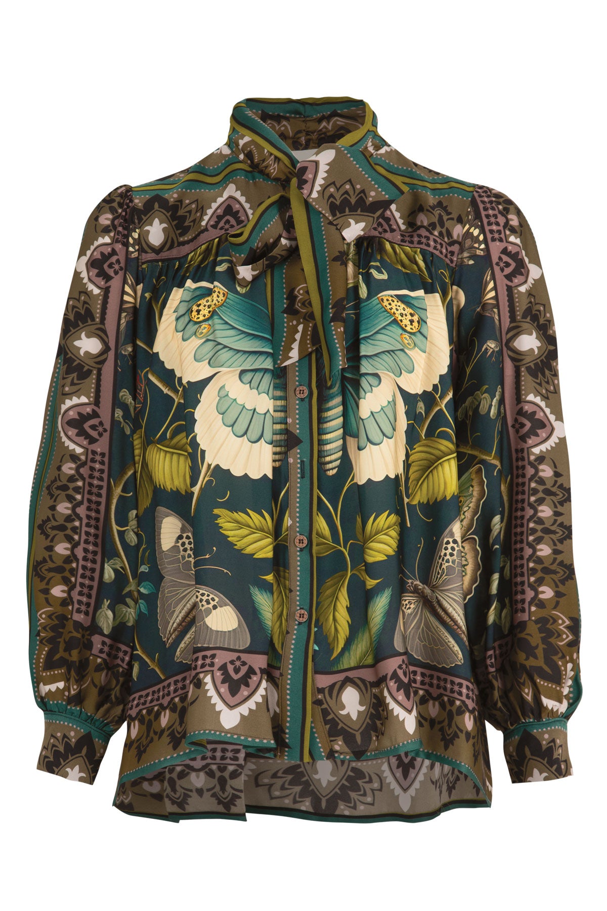 CURATE DULY KNOTTED SHIRT - MOTH - THE VOGUE STORE