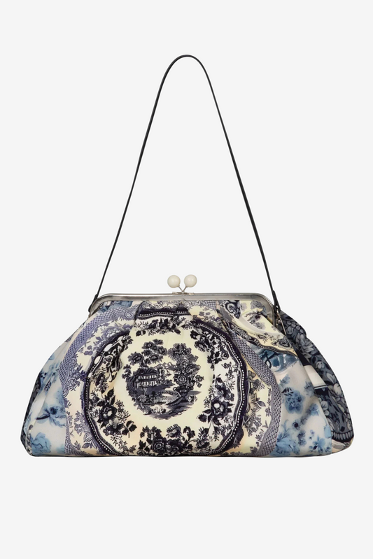 CURATE SHOULDER CANDY BAG - BLUE PLATE - THE VOGUE STORE