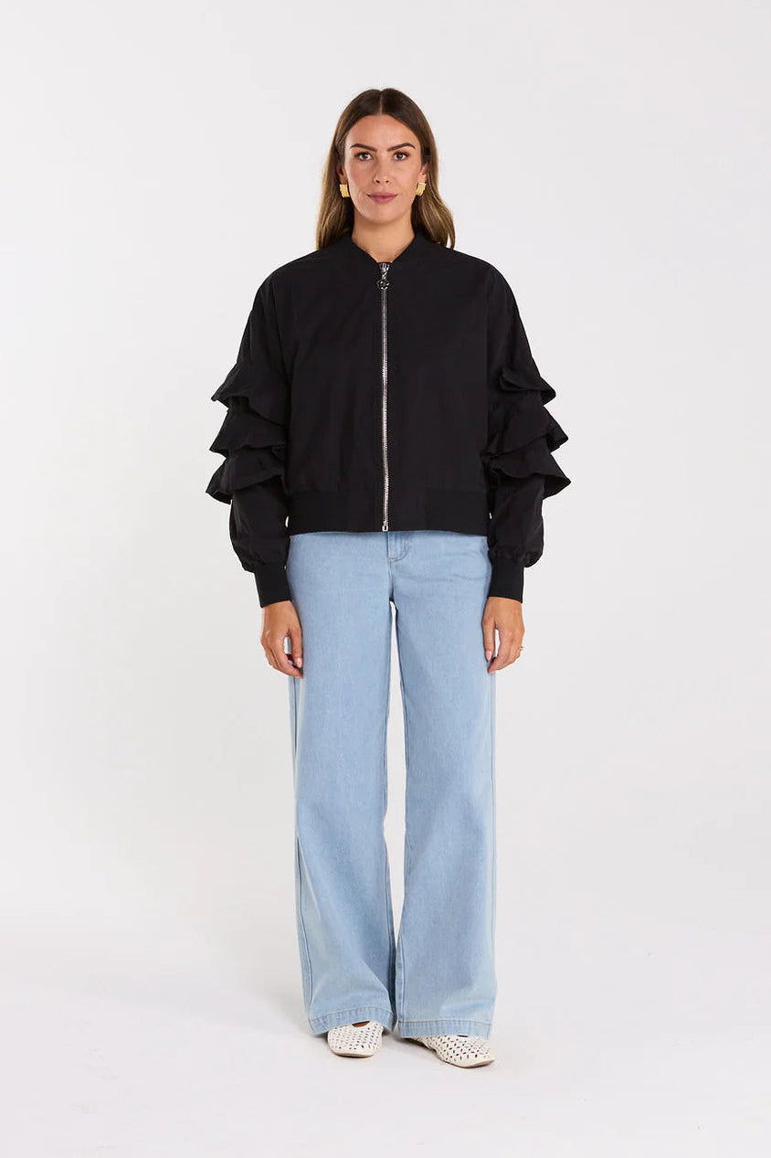 THING THING CASSETTE JACKET - BLACK - THE VOGUE STORE