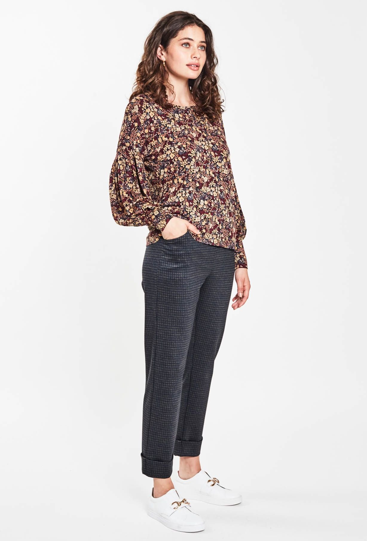ANNE MARDELL ATLAS PANT - TUNDRA - THE VOGUE STORE