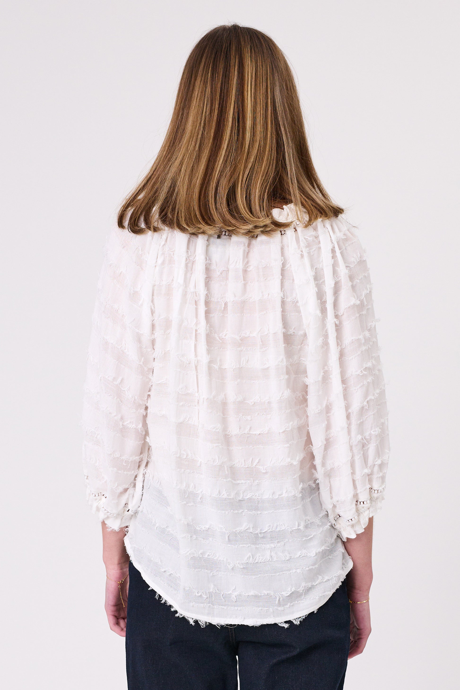 DESIGN NATION ASTA TOP - WHITE - THE VOGUE STORE