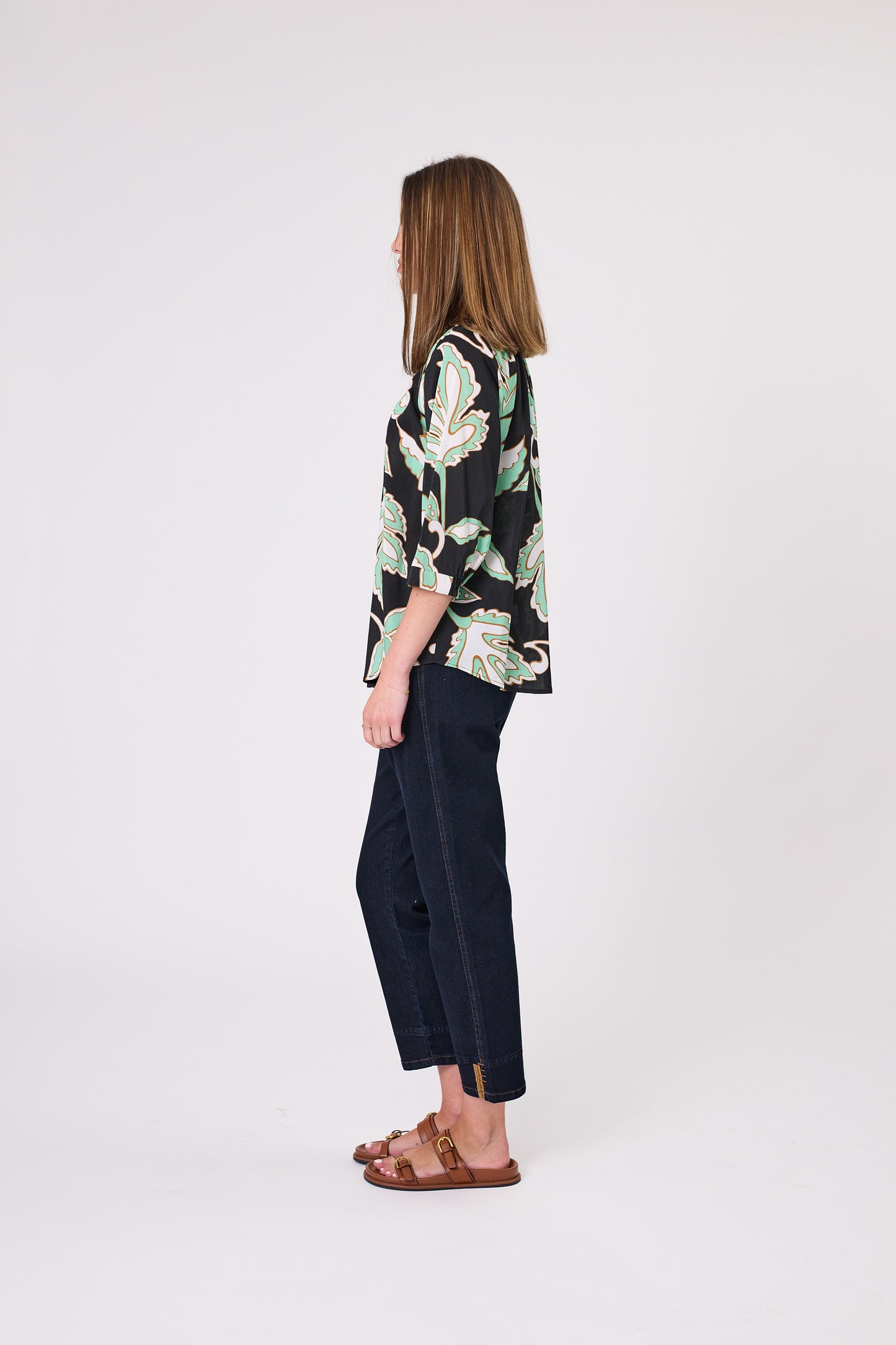 DESIGN NATION SERENE TOP - SERENE PRINT - THE VOGUE STORE