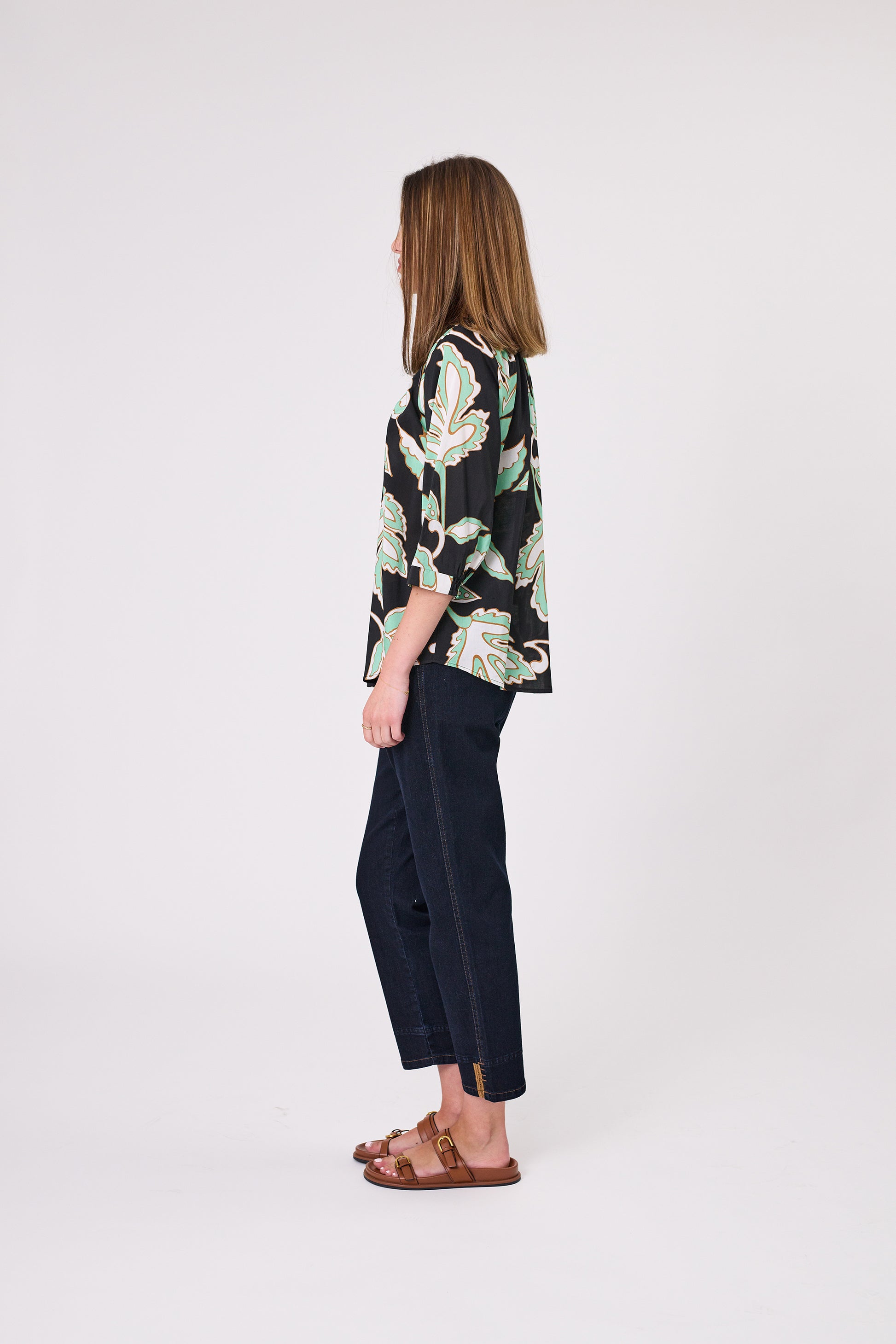 DESIGN NATION SERENE TOP - SERENE PRINT - THE VOGUE STORE
