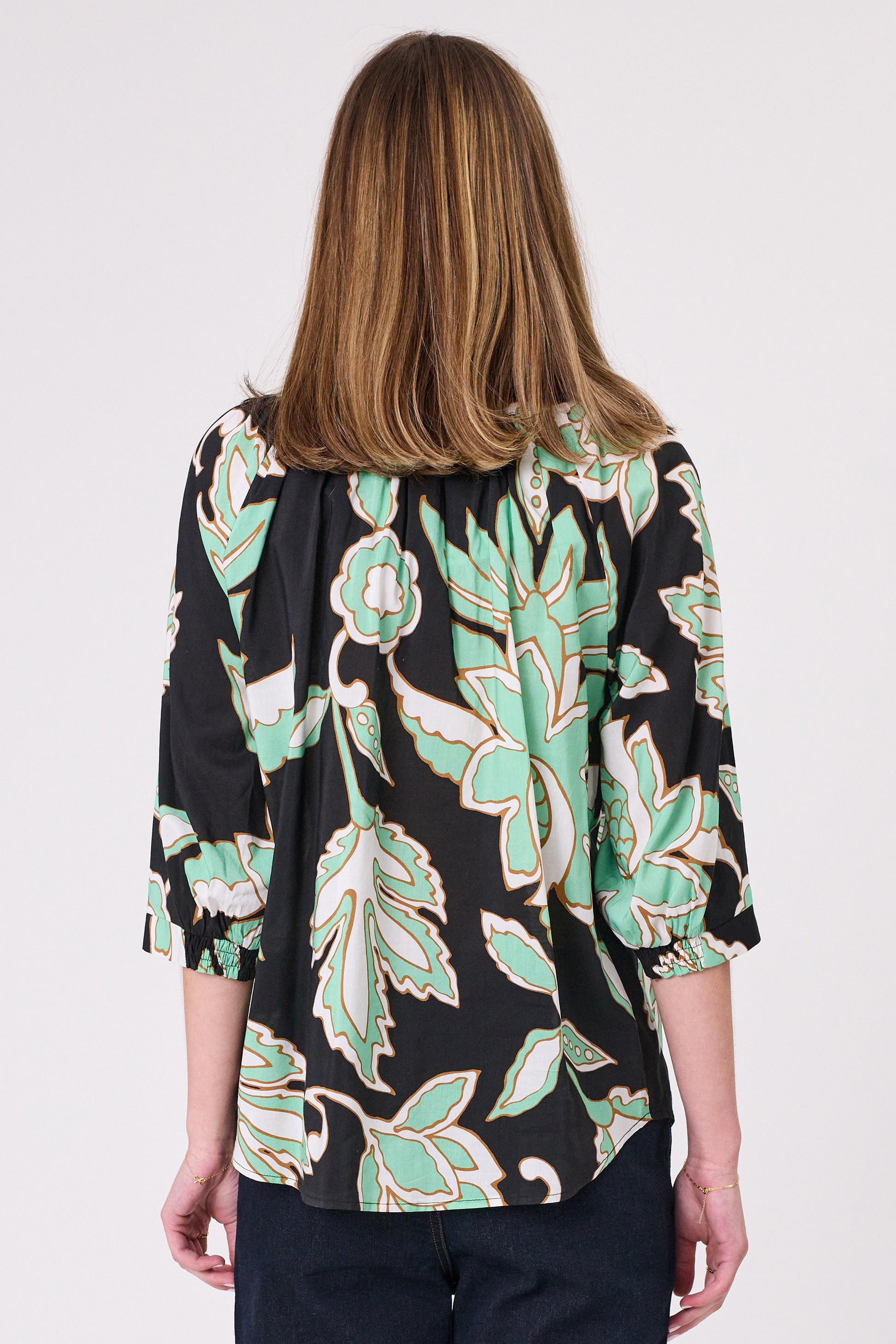 DESIGN NATION SERENE TOP - SERENE PRINT - THE VOGUE STORE