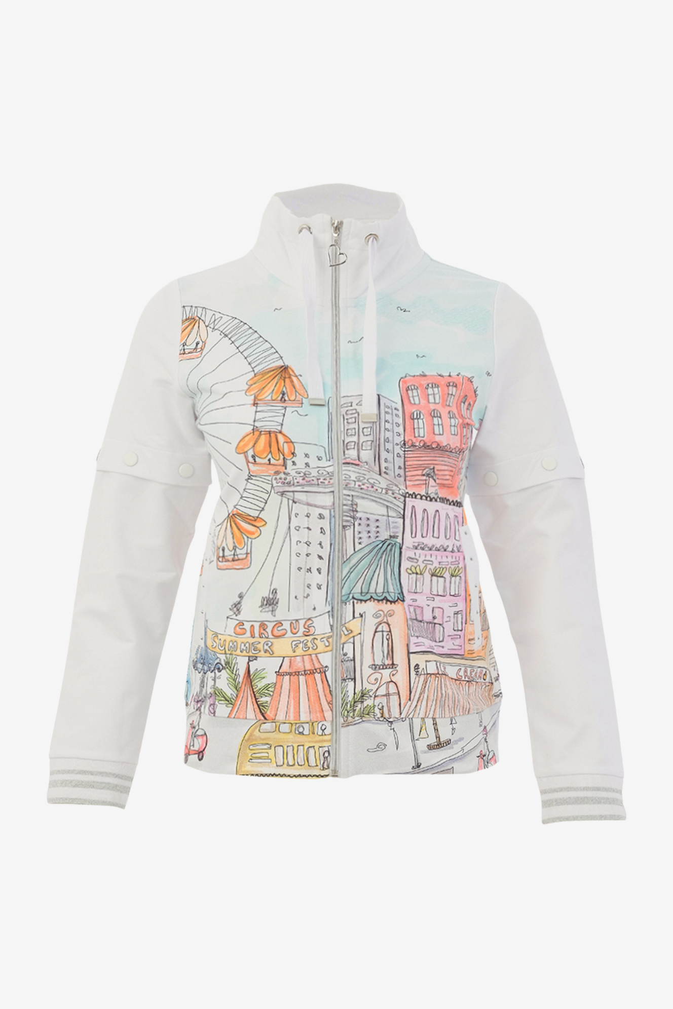 DOLCEZZA BASAK ERARSLAN ZIP JACKET - CITY CIRCUS - THE VOGUE STORE