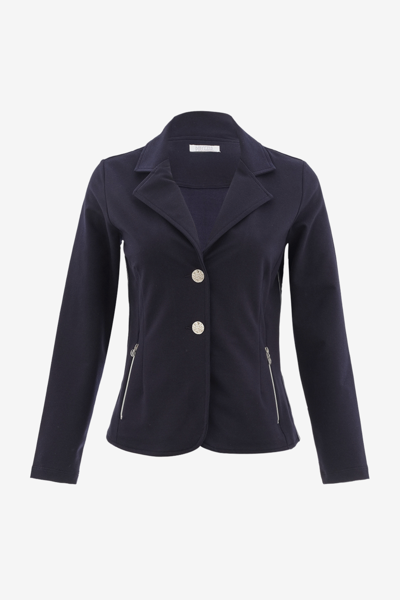 DOLCEZZA SAIL AWAY BLAZER - NAVY - THE VOGUE STORE