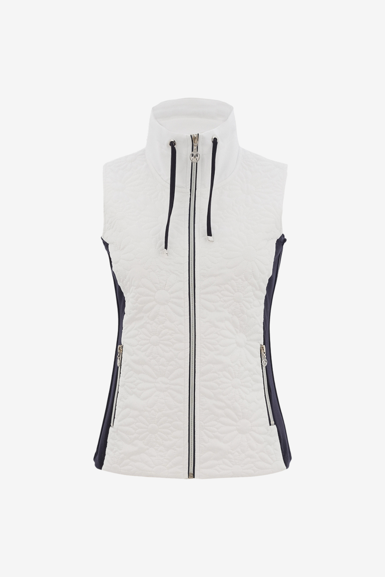 DOLCEZZA SAIL AWAY VEST - WHITE - THE VOGUE STORE