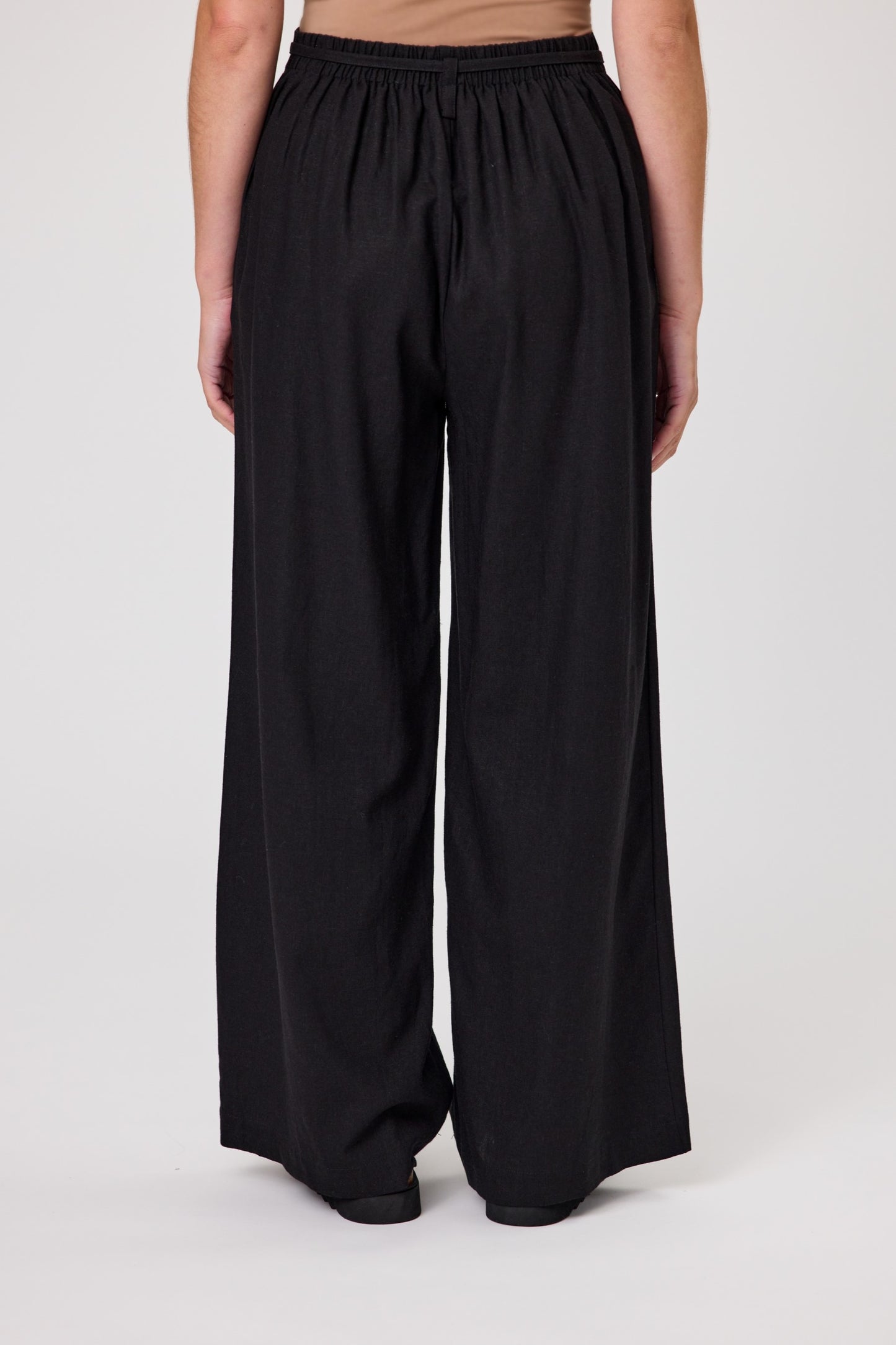 DUO BROOKE PANT - BLACK - THE VOGUE STORE