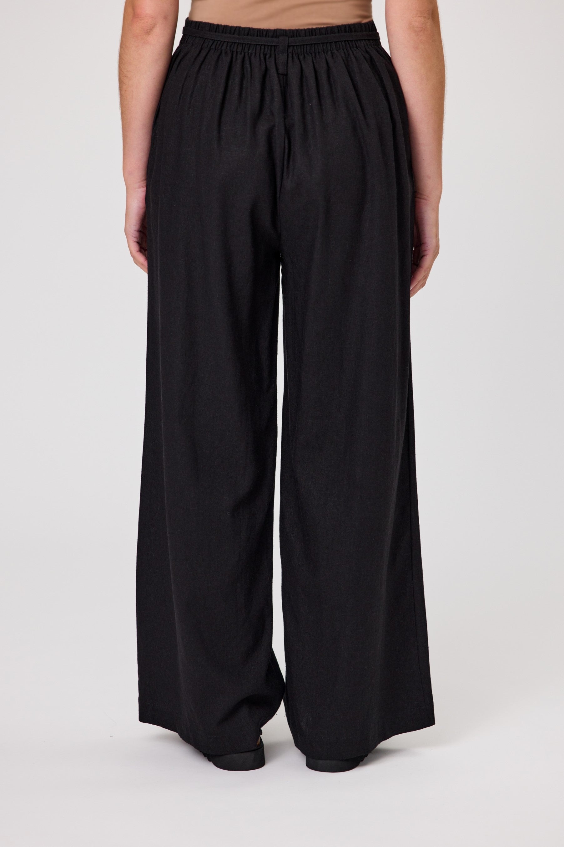DUO BROOKE PANT - BLACK - THE VOGUE STORE
