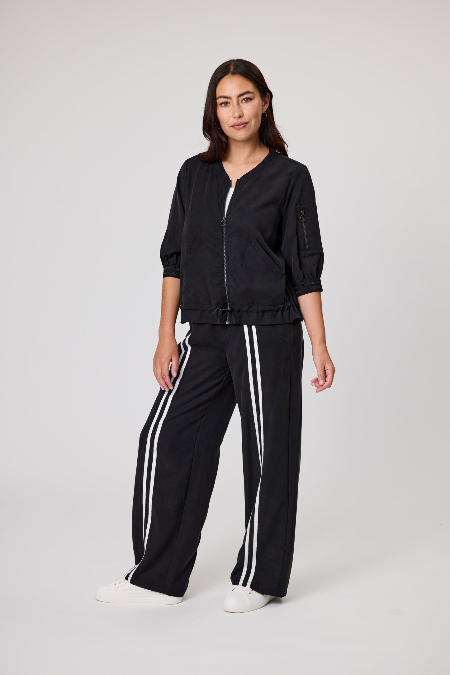 DUO AUBREY JACKET - BLACK - THE VOGUE STORE