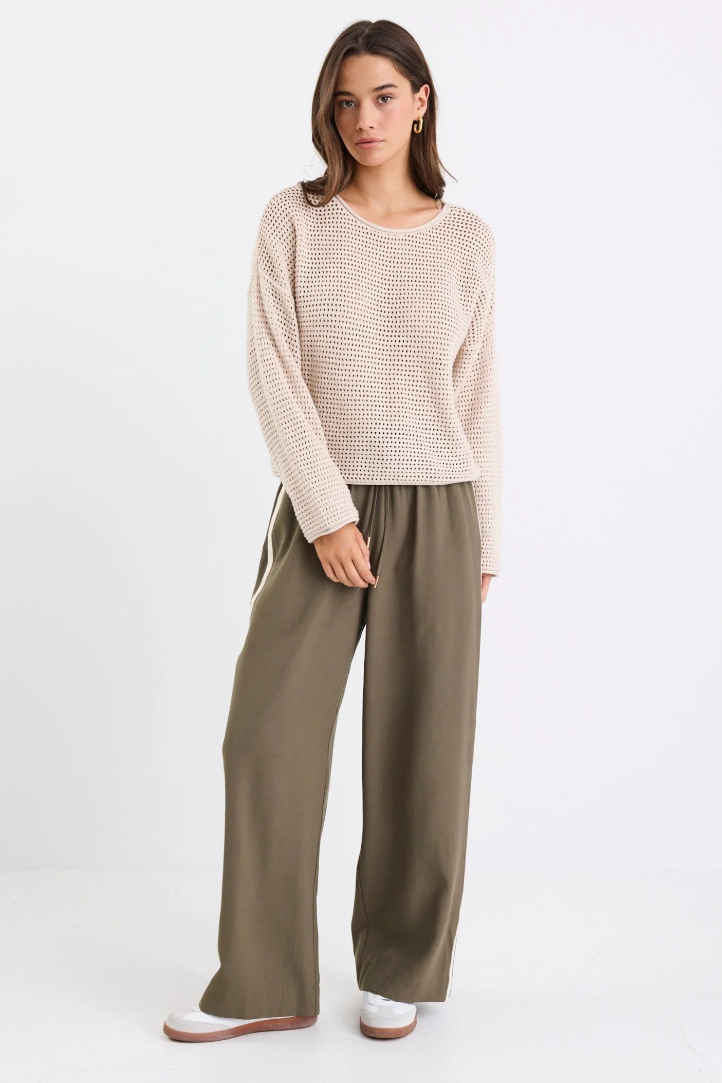RE:UNION DAWN STRING CROCHET KNIT JUMPER - STRING - THE VOGUE STORE