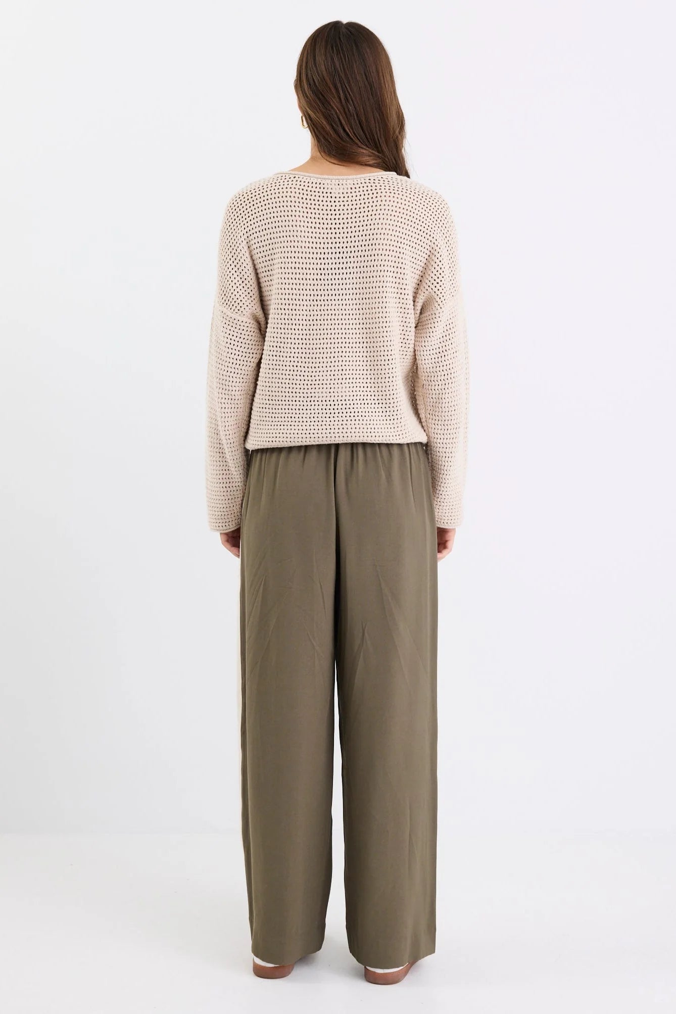 RE:UNION DAWN STRING CROCHET KNIT JUMPER - STRING - THE VOGUE STORE
