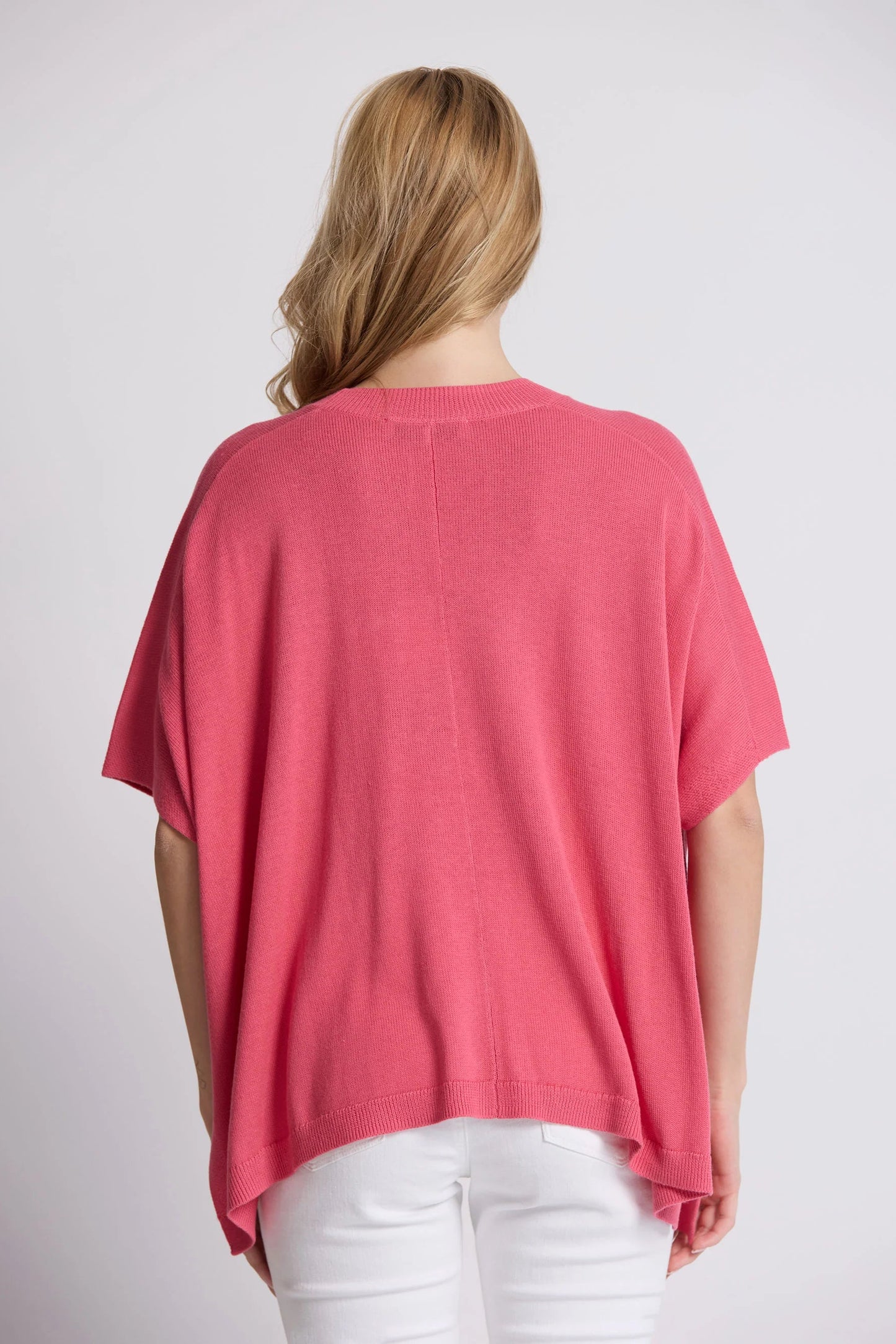 STELLA + GEMMA ELLIOT CARDIGAN - RASPBERRY - THE VOGUE STORE