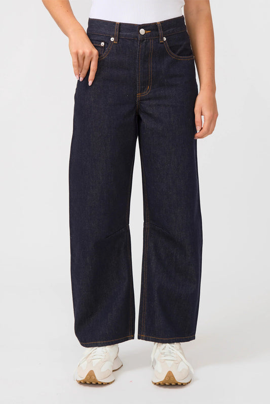 STELLA + GEMMA CARSON JEAN - DARK INDIGO - THE VOGUE STORE