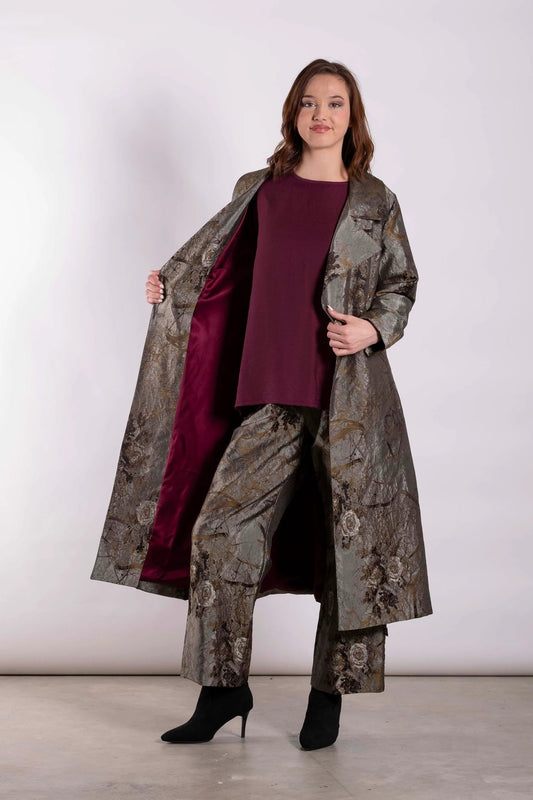 DEEANNE HOBBS BRIE PANTS - GILDED SKETCH - THE VOGUE STORE