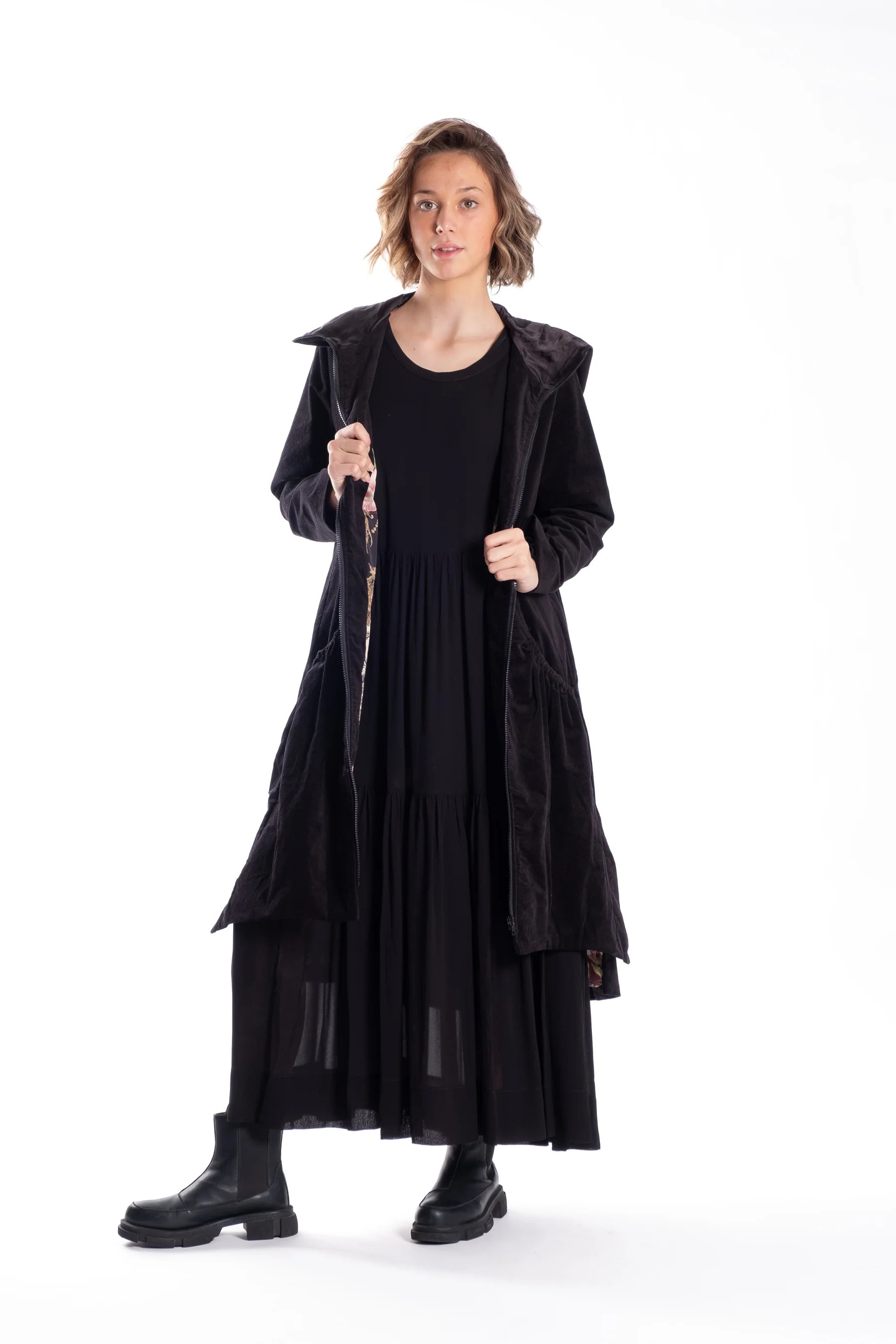 JELLICOE BLACK TRENCHIE - THE VOGUE STORE