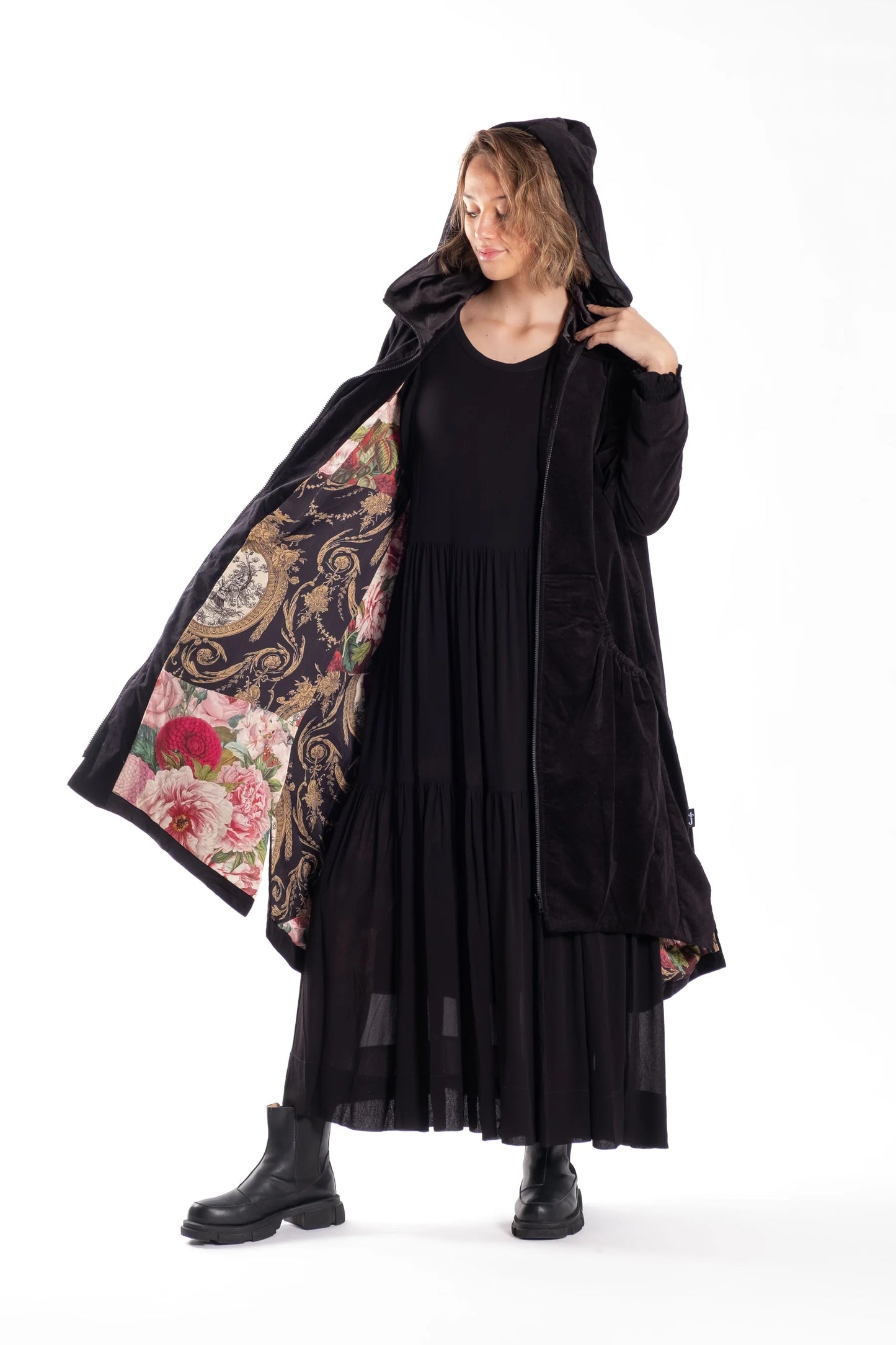 JELLICOE BLACK TRENCHIE - THE VOGUE STORE