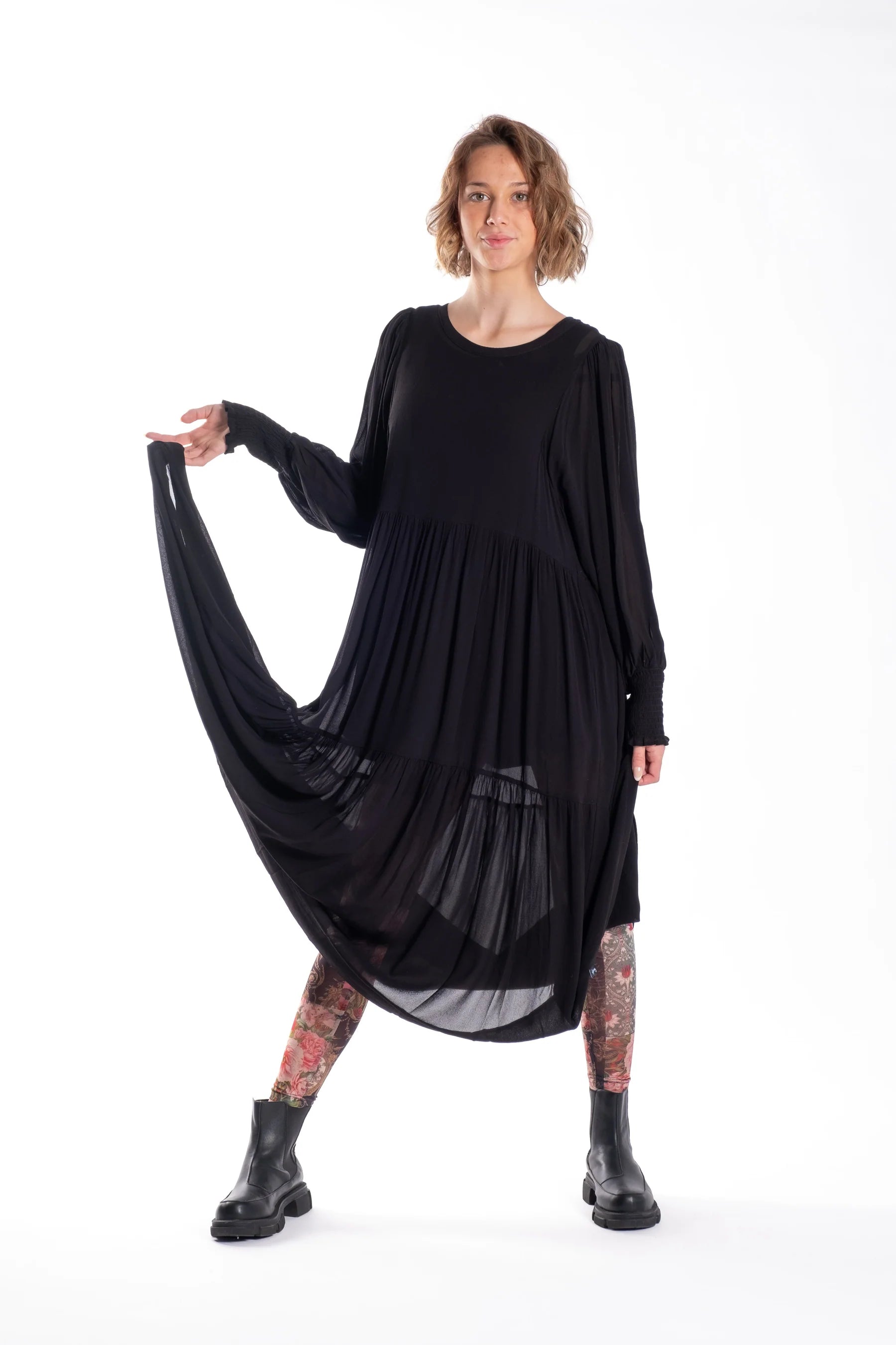 JELLICOE DELIGHT DRESS - BLACK - THE VOGUE STORE