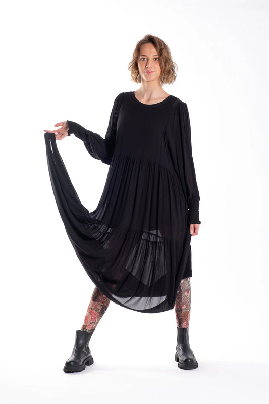 JELLICOE DELIGHT DRESS - BLACK - THE VOGUE STORE