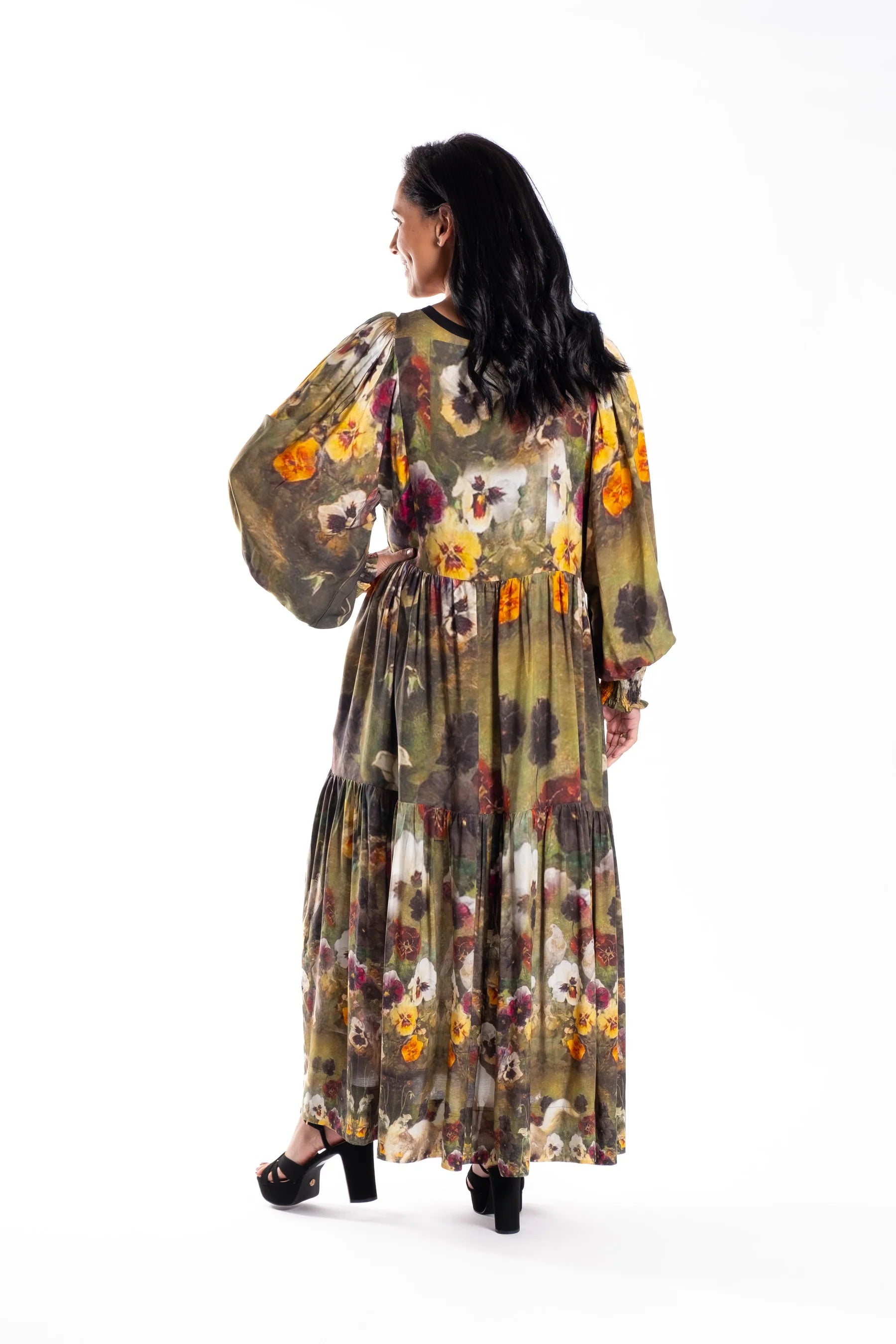JELLICOE DELIGHT DRESS - PANSY SEASON - THE VOGUE STORE