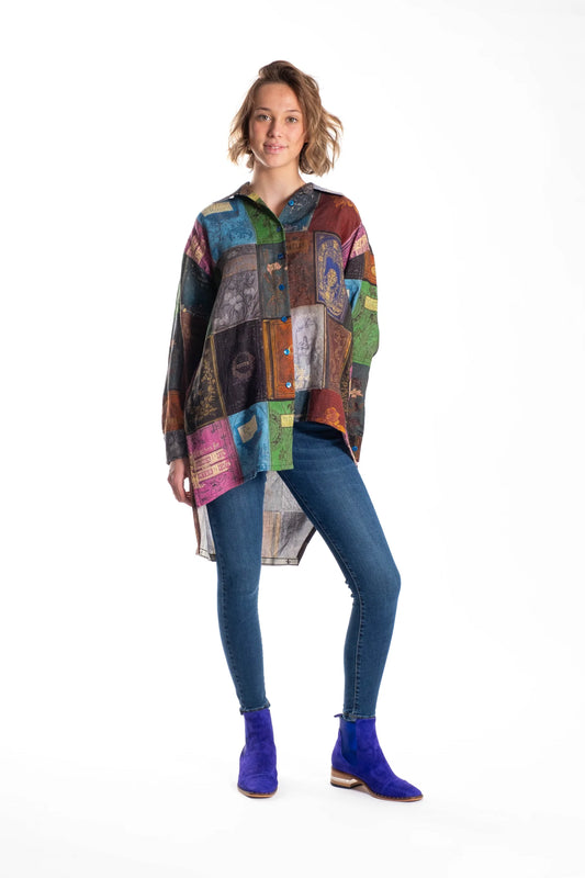 JELLICOE STAPLE SHIRT - BOOK ME UP - THE VOGUE STORE