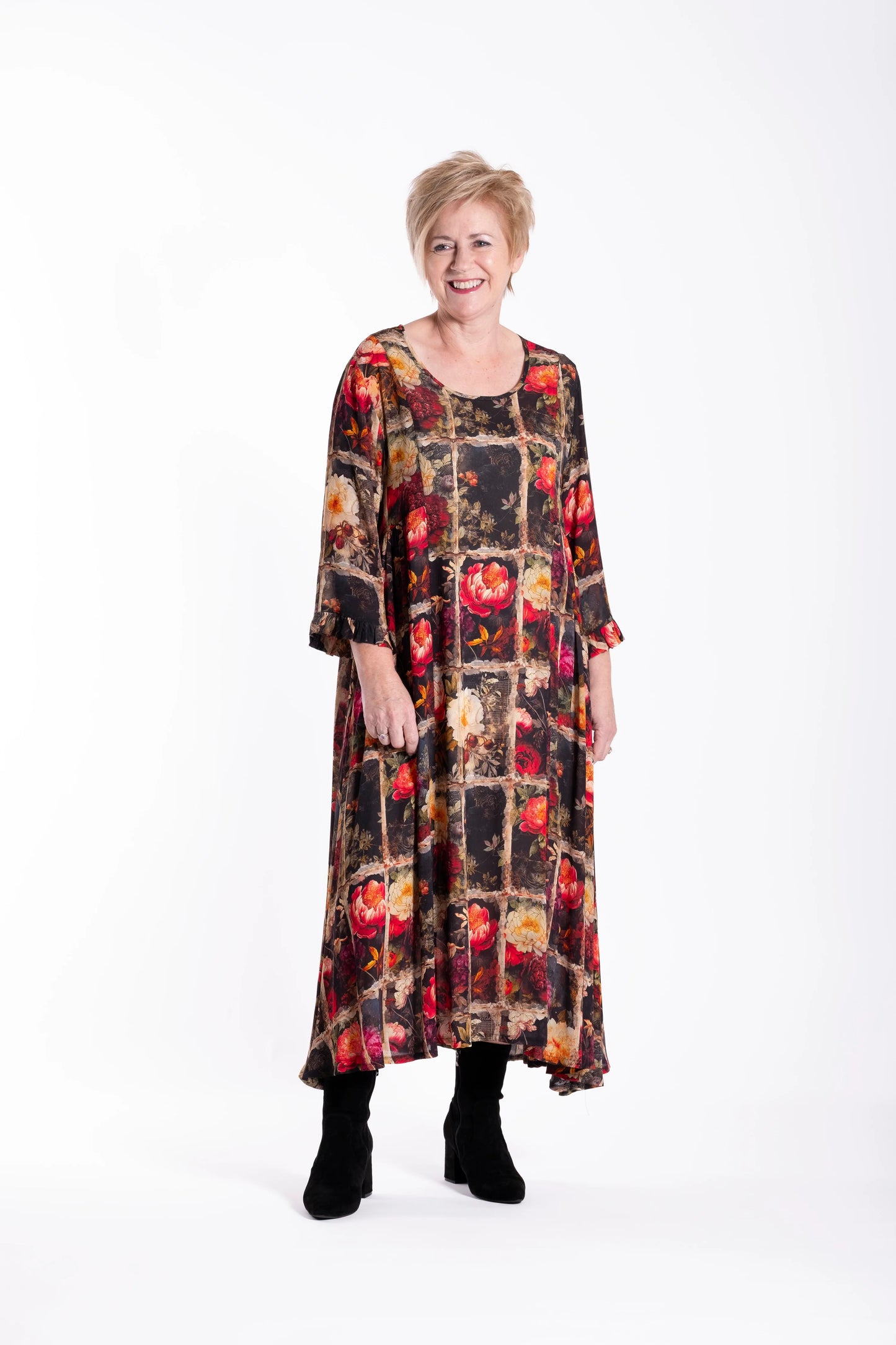 JELLICOE SABLE DRESS - DIVIDES OF NATURE - THE VOGUE STORE
