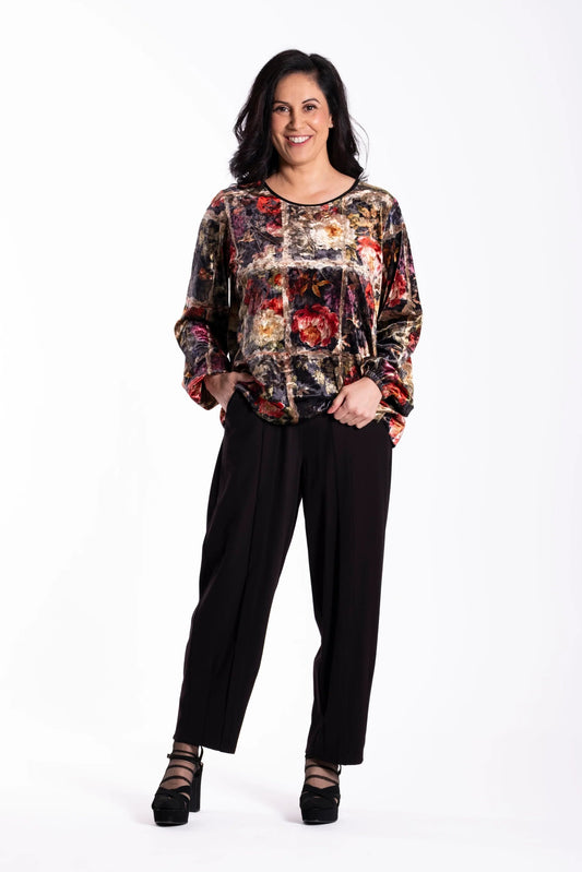 JELLICOE LATTICE  TOP - DIVIDES OF NATURE - THE VOGUE STORE