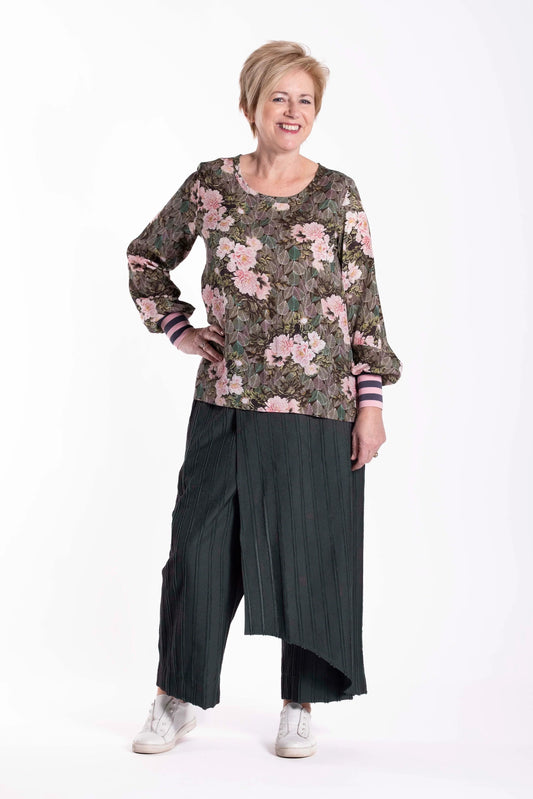 JELLICOE LATTICE TOP - OVERGROWN - THE VOGUE STORE