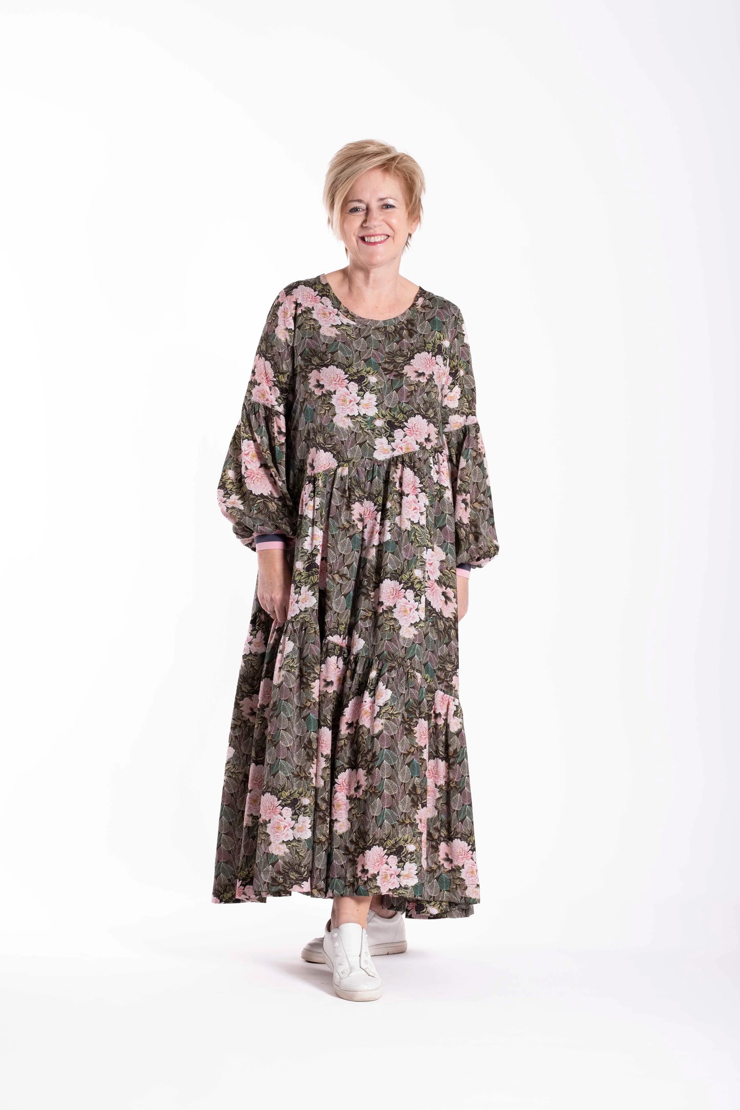 JELLICOE ANGLED DRESS - OVERGROWN - THE VOGUE STORE