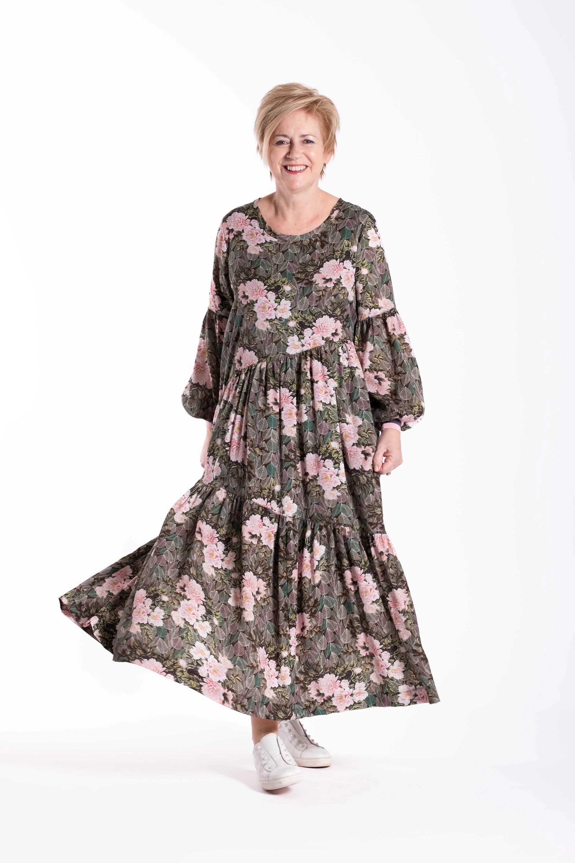 JELLICOE ANGLED DRESS - OVERGROWN - THE VOGUE STORE