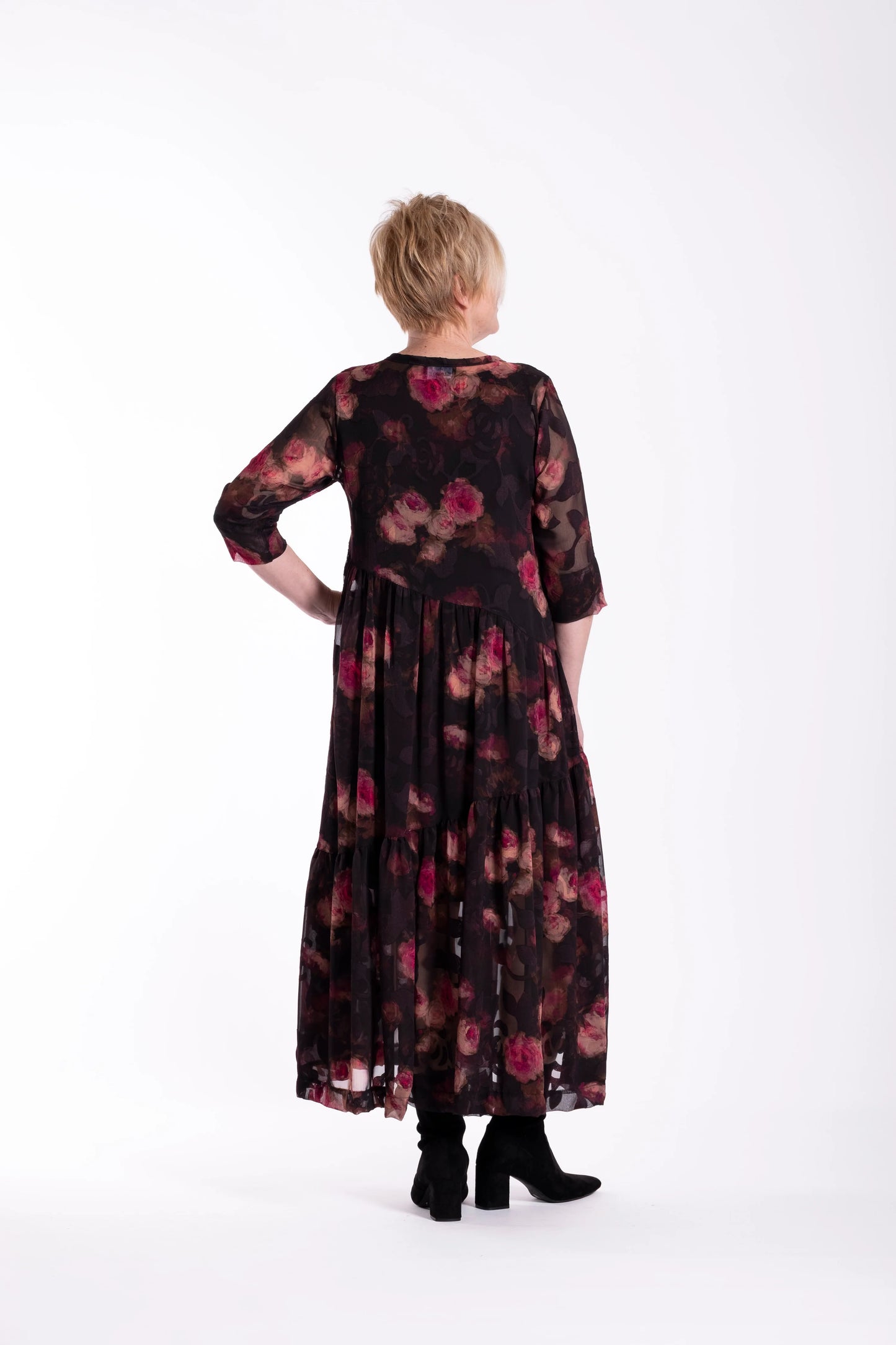 JELLICOE ANGLED DRESS - POTPOURRI - THE VOGUE STORE