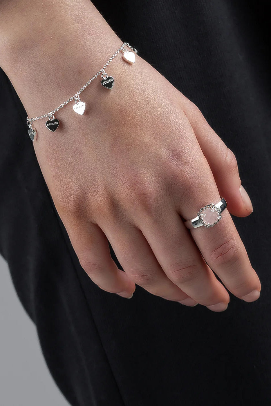 STOLEN GIRLFRIENDS CLUB STOLEN HEART BRACELET - THE VOGUE STORE
