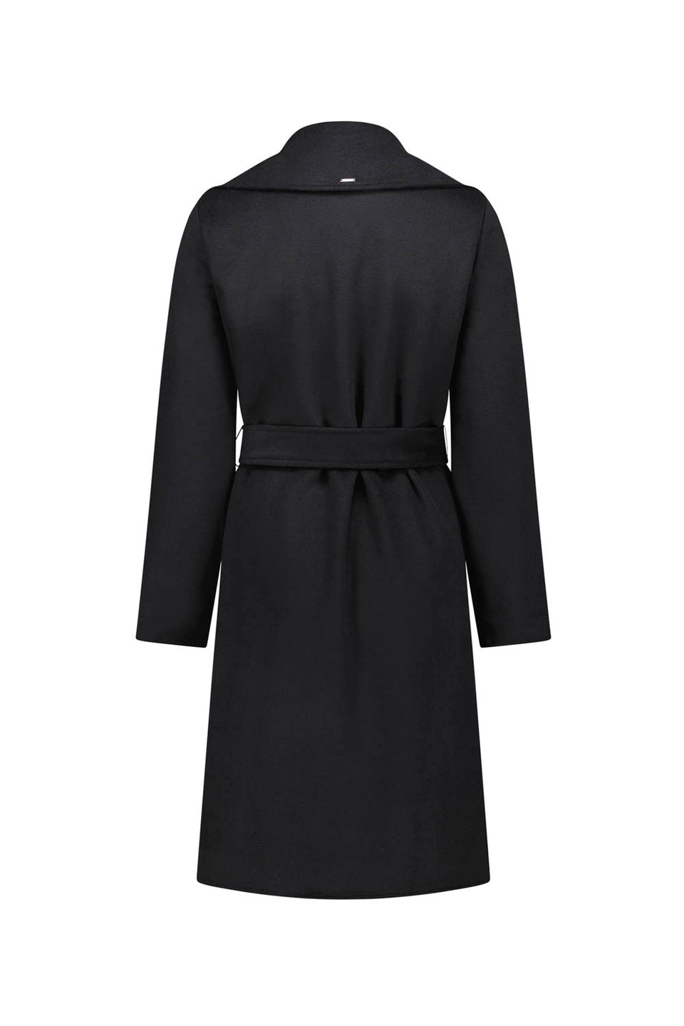 VERGE FOXTAIL COAT - BLACK - THE VOGUE STORE
