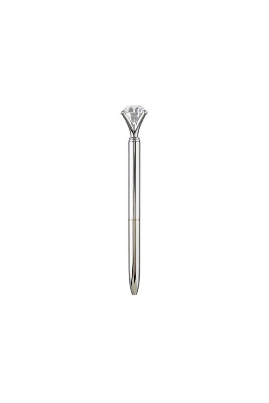 GEM PEN - SILVER - THE VOGUE STORE