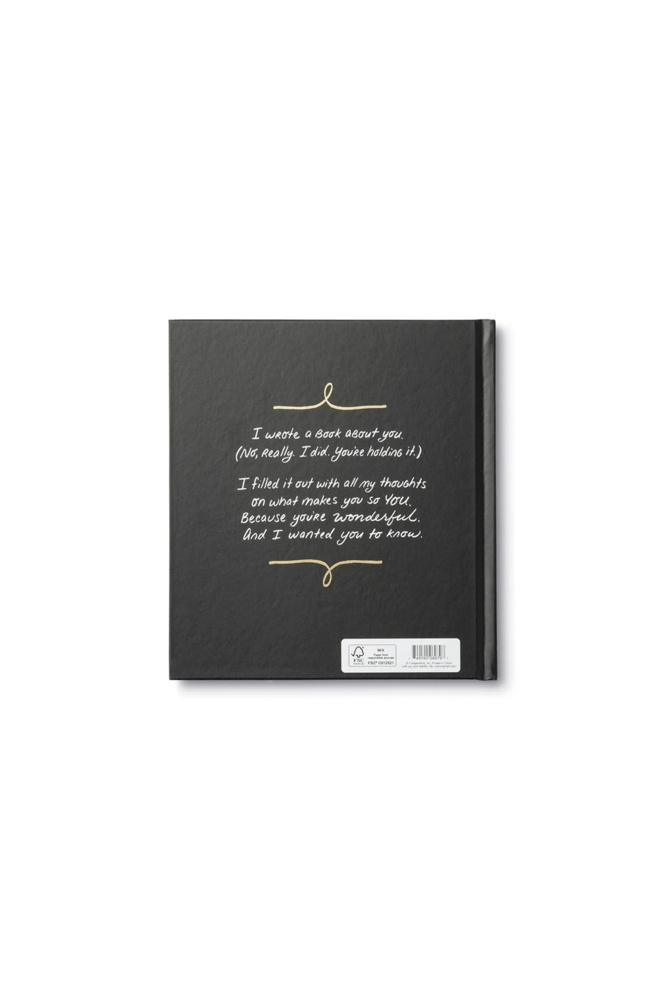 GIFT BOOK - I WROTE A BOOK ABOUT YOU - THE VOGUE STORE