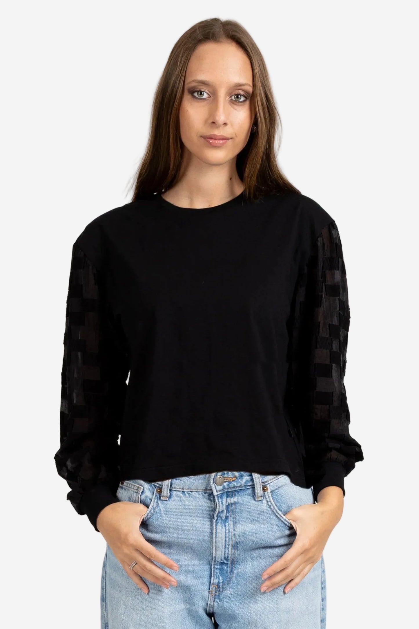 FEDERATION GOODBYE TOP - BLACK - THE VOGUE STORE
