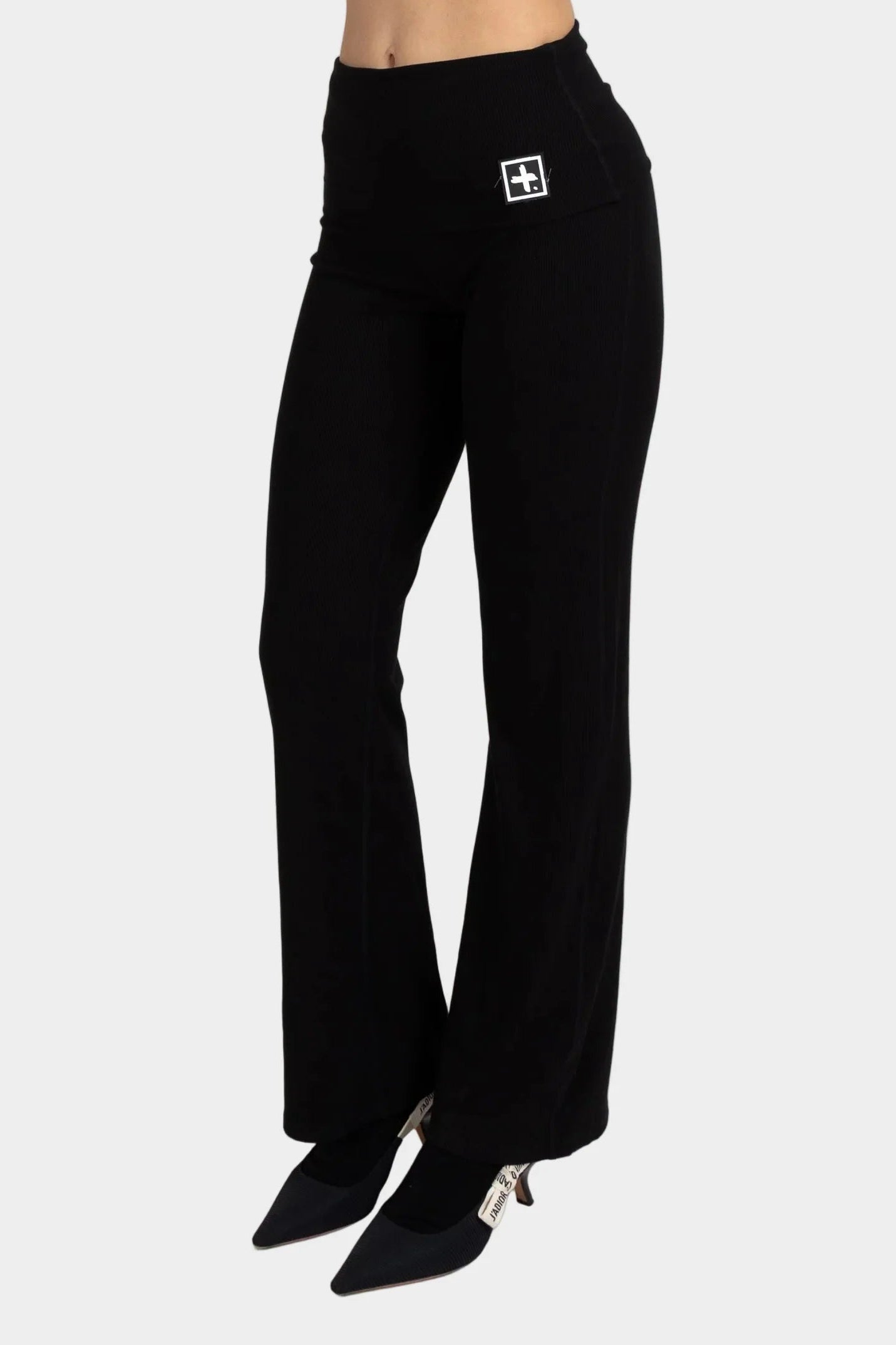FEDERATION GLIDE FOLD PANT - BLACK - THE VOGUE STORE