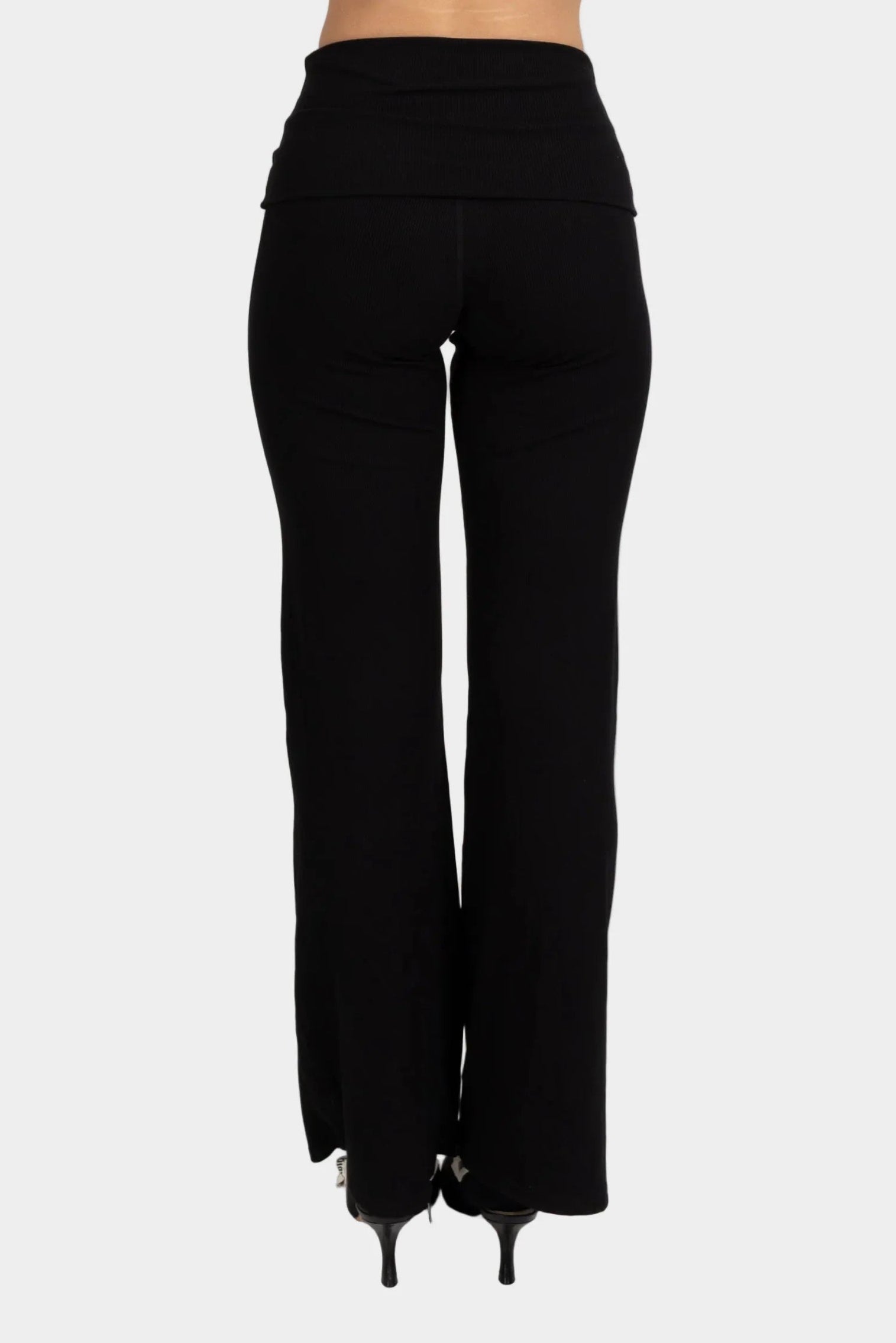 FEDERATION GLIDE FOLD PANT - BLACK - THE VOGUE STORE